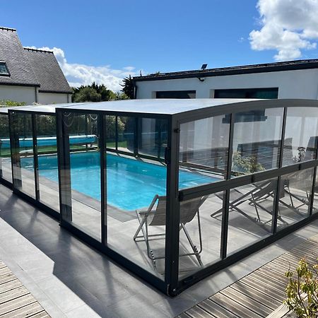 Maison 10 Pers En Bord De Mer Avec Piscine Chauffee Toute L'Annee, Spa Et Hamman Surzur Экстерьер фото